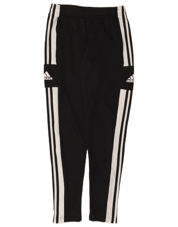 Pantaloni da tuta Adidas Aeroready da uomo piccoli in poliestere color block nero