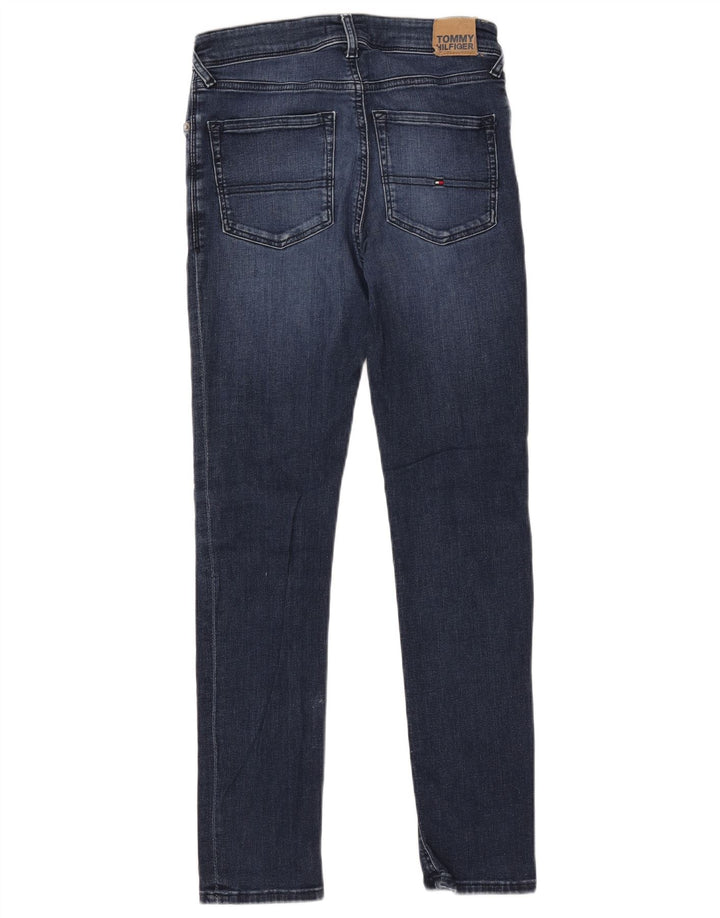 Jeans slim da bambino Tommy Hilfiger 13-14 anni in cotone blu navy