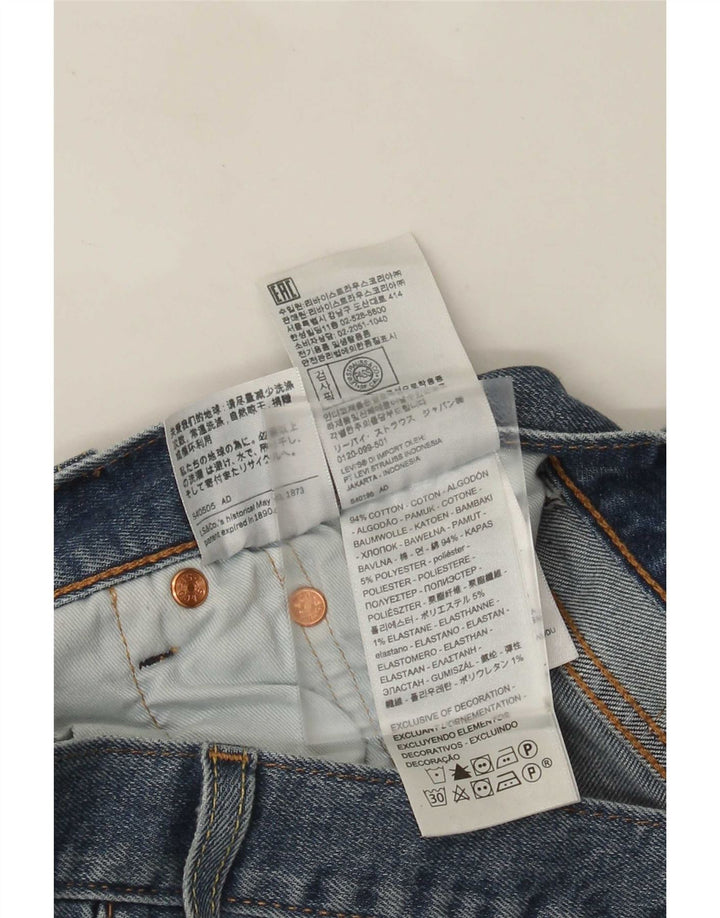 Levi's Uomo 501 Jeans dritti W33 L32 Cotone Blu