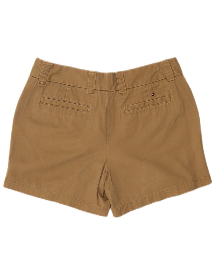 Tommy Hilfiger Womens Chino Shorts US 10 Large W27  Brown Cotton