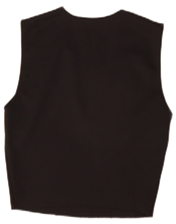 Camicetta corta senza maniche da donna Zara UK 8 piccola nera