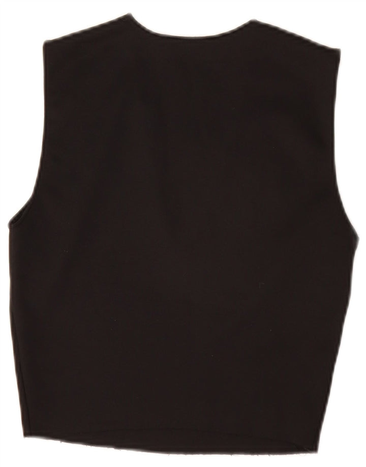 Camicetta corta senza maniche da donna Zara UK 8 piccola nera