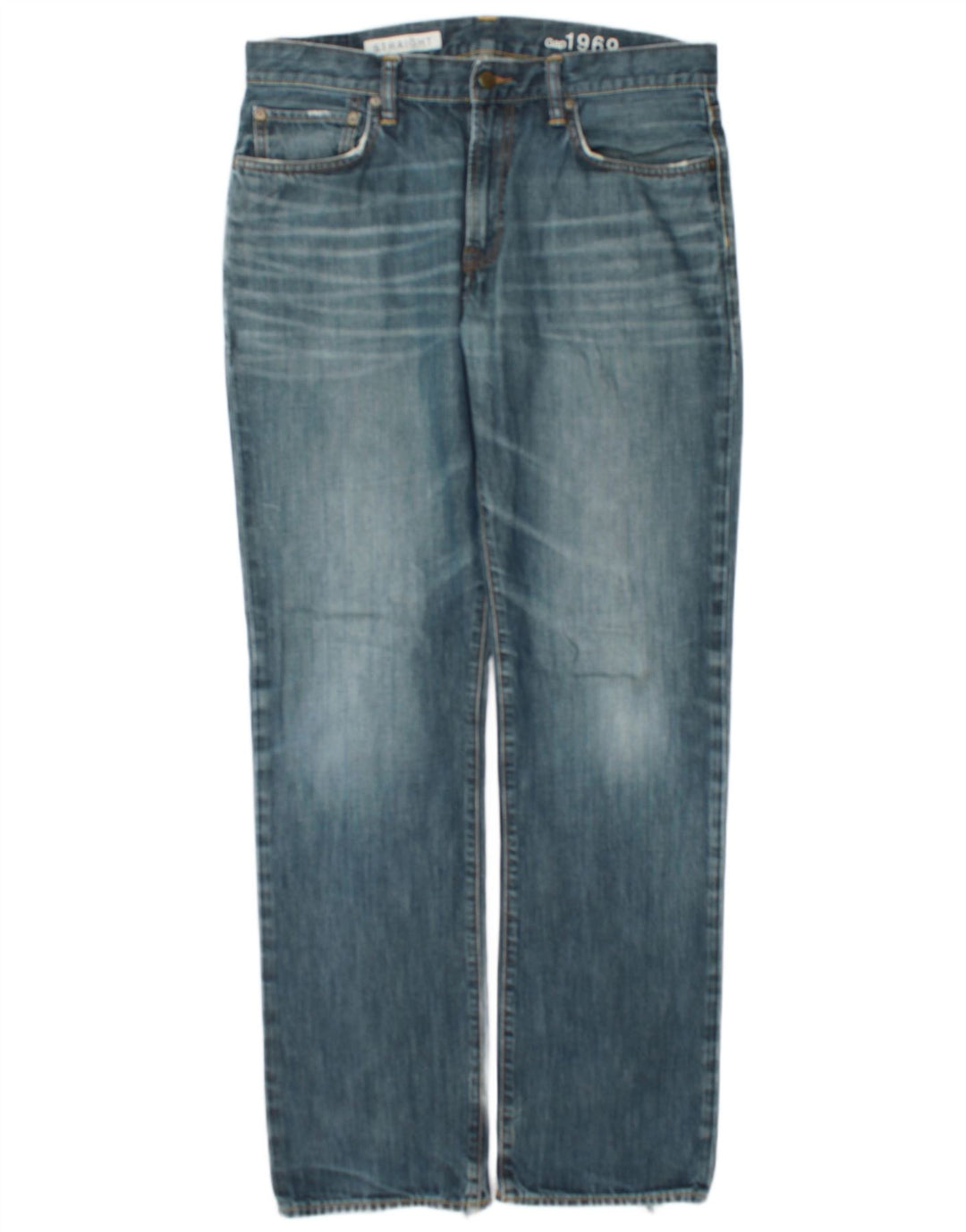 Jeans dritti da uomo Gap W34 L34 cotone blu