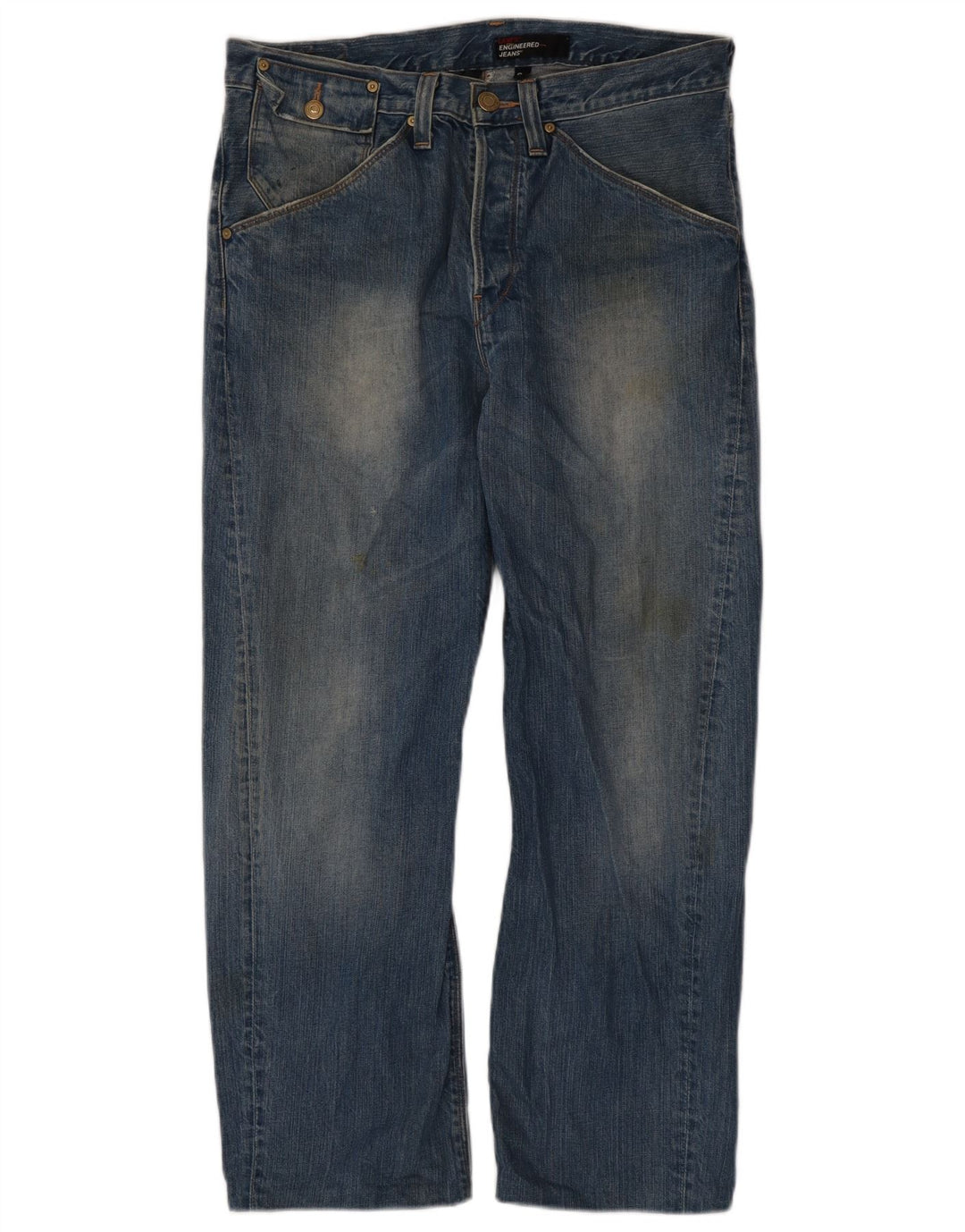 Jeans dritti da uomo Levi's W34 L28 Blu