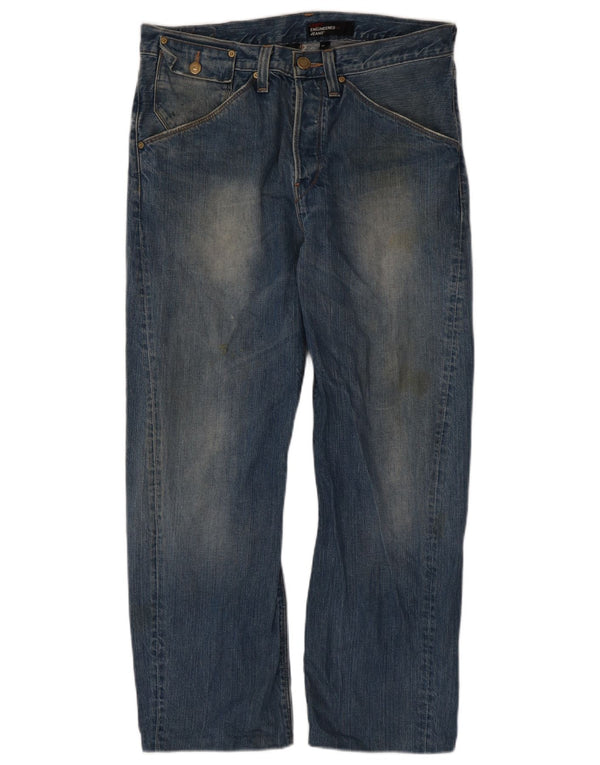Jeans dritti da uomo Levi's W34 L28 Blu