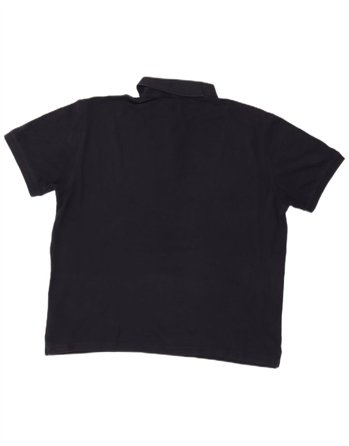 Polo da uomo Tommy Hilfiger XL in cotone blu navy