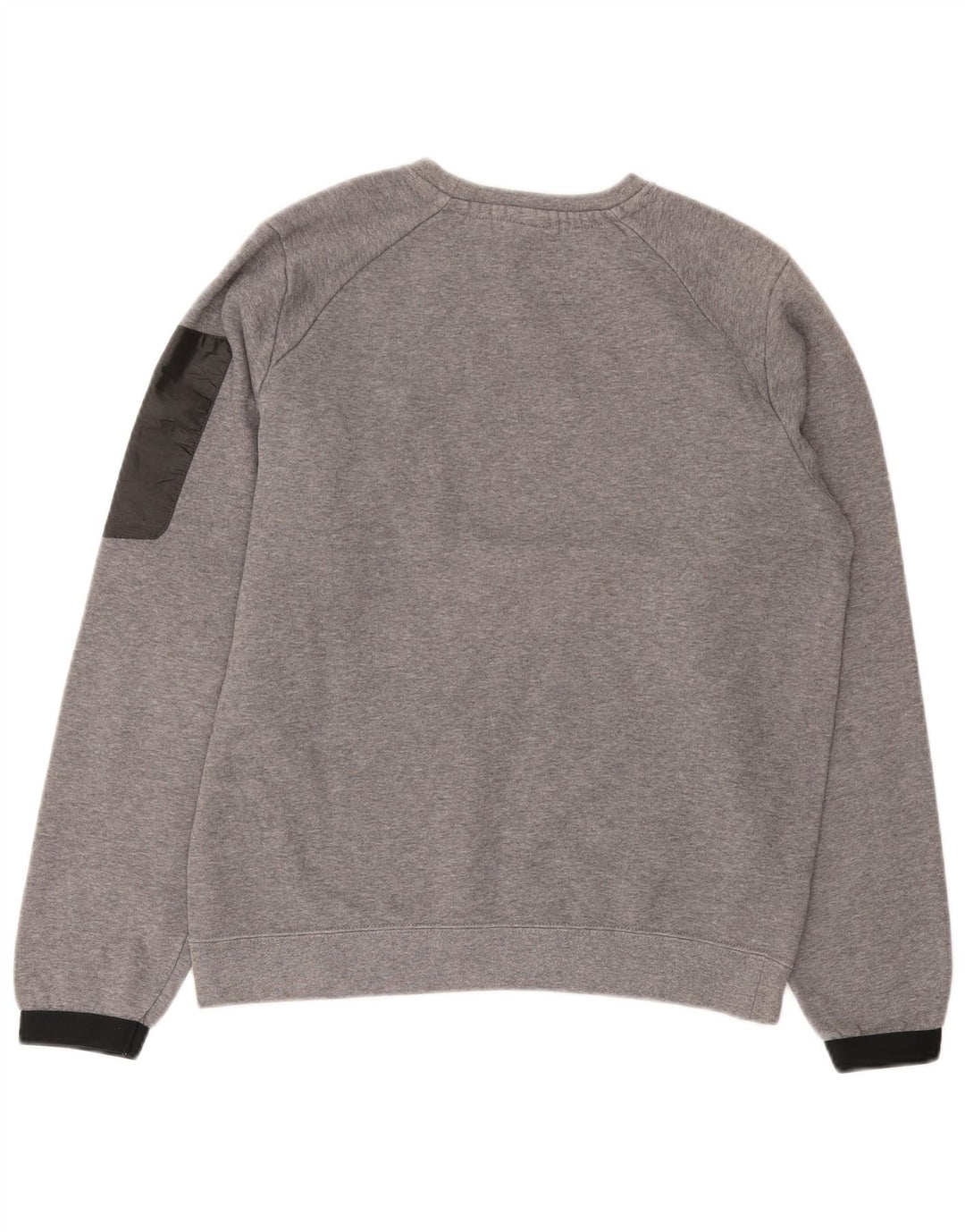 NIKE Felpa con grafica da uomo Maglione piccolo in cotone color block grigio