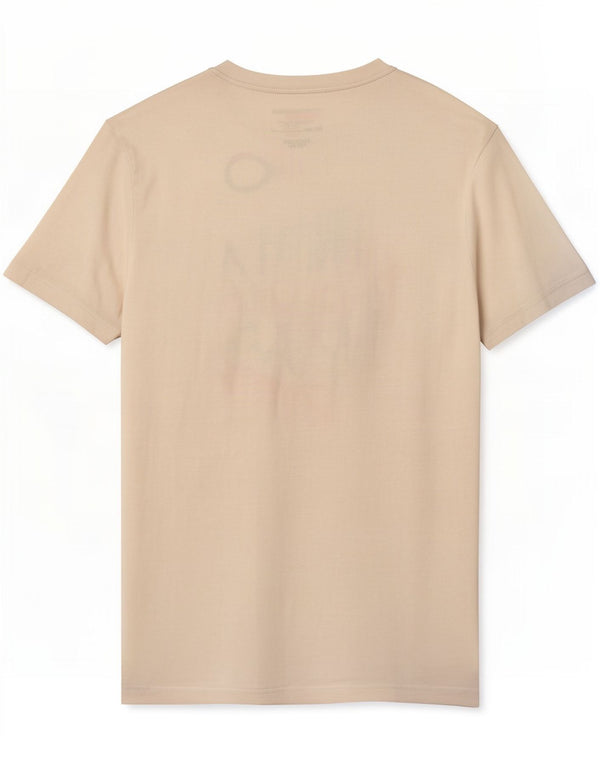 Calvin Klein Jeans T-shirt grafica da donna Top UK 14 Large Cotone bianco