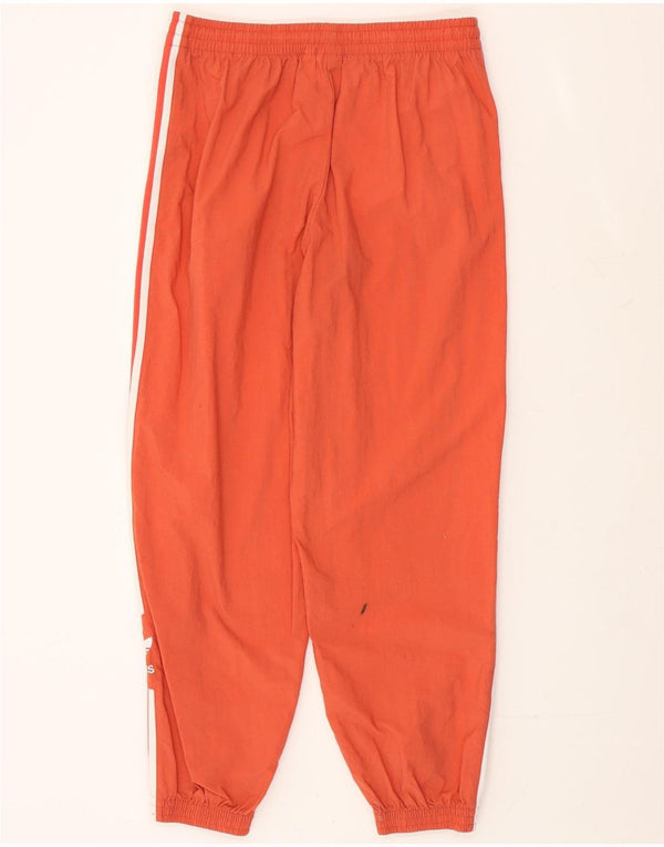 Pantaloni da tuta da donna Adidas Joggers UK 16 Large Orange Nylon