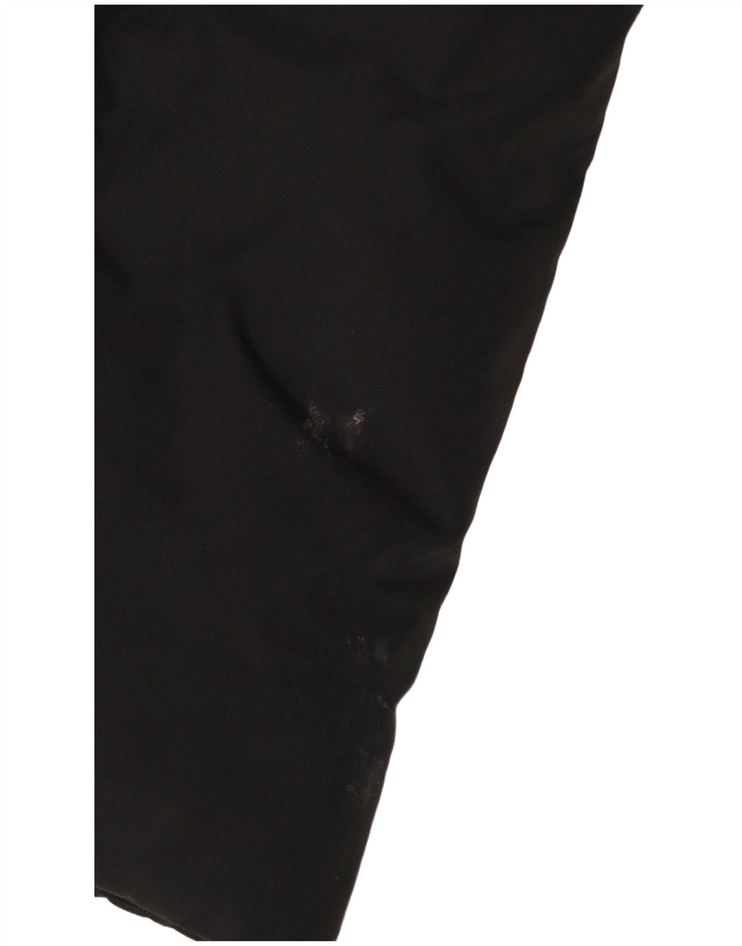 Giacca a vento Sherpa con cappuccio da donna ZARA UK 14 poliestere nero medio