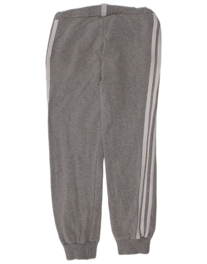 Pantaloni Tuta Adidas Bambina Joggers 7-8 Anni Cotone Grigio