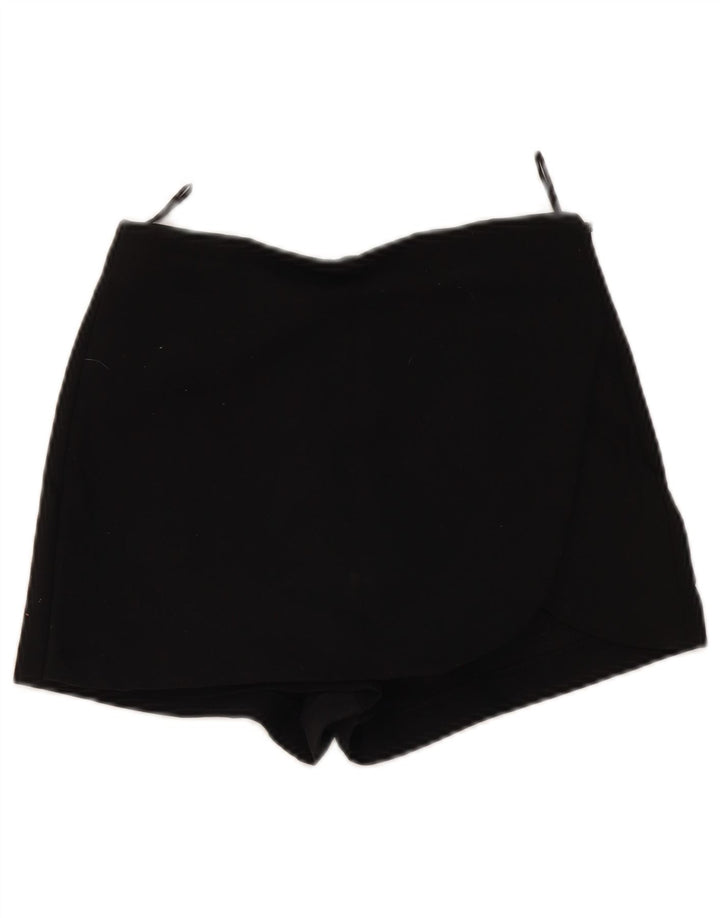 Gonna corta a vita alta da donna Zara UK 6 XS nera