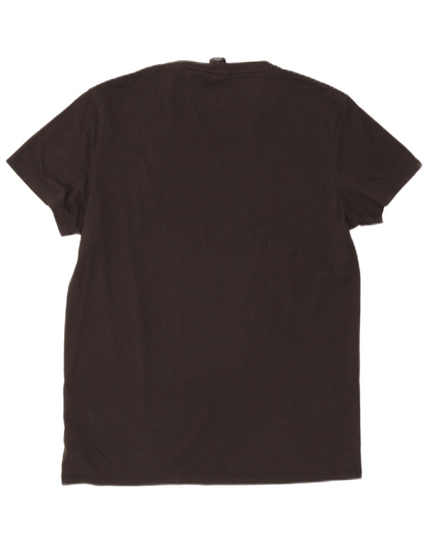 T-shirt da uomo G-Star Top grande in cotone nero