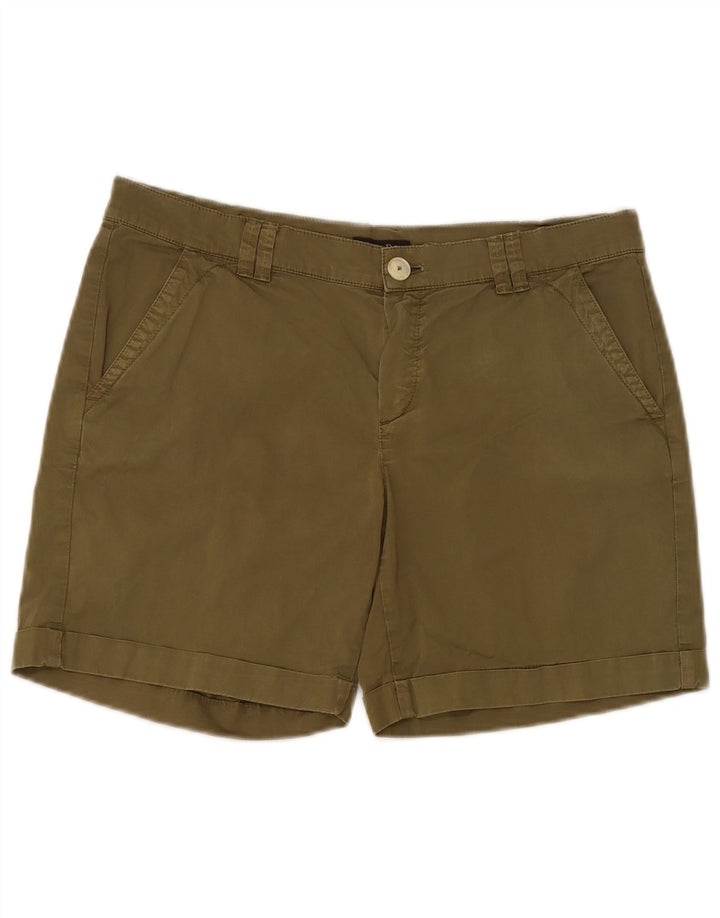 Pantaloncini chino da donna Massimo Dutti EU 38 piccoli W28 kaki