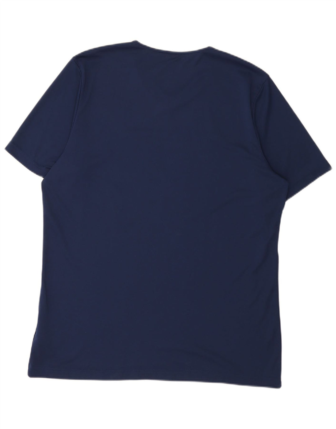 T-shirt Adidas Aeroready da uomo Top XL in poliestere blu navy