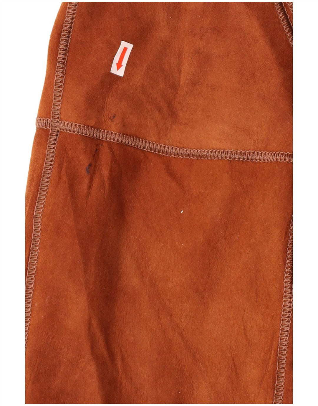 Cappotto in shearling da donna VINTAGE IT 44 Pelle marrone medio