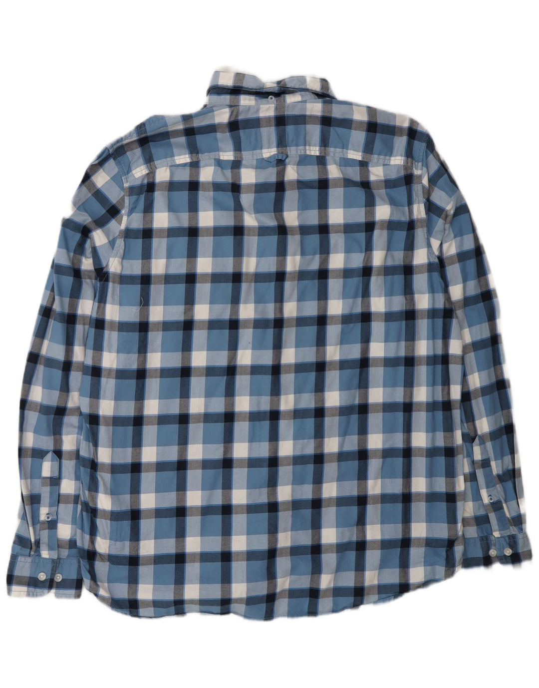 TIMBERLAND Camicia slim fit da uomo XL in cotone a quadri blu