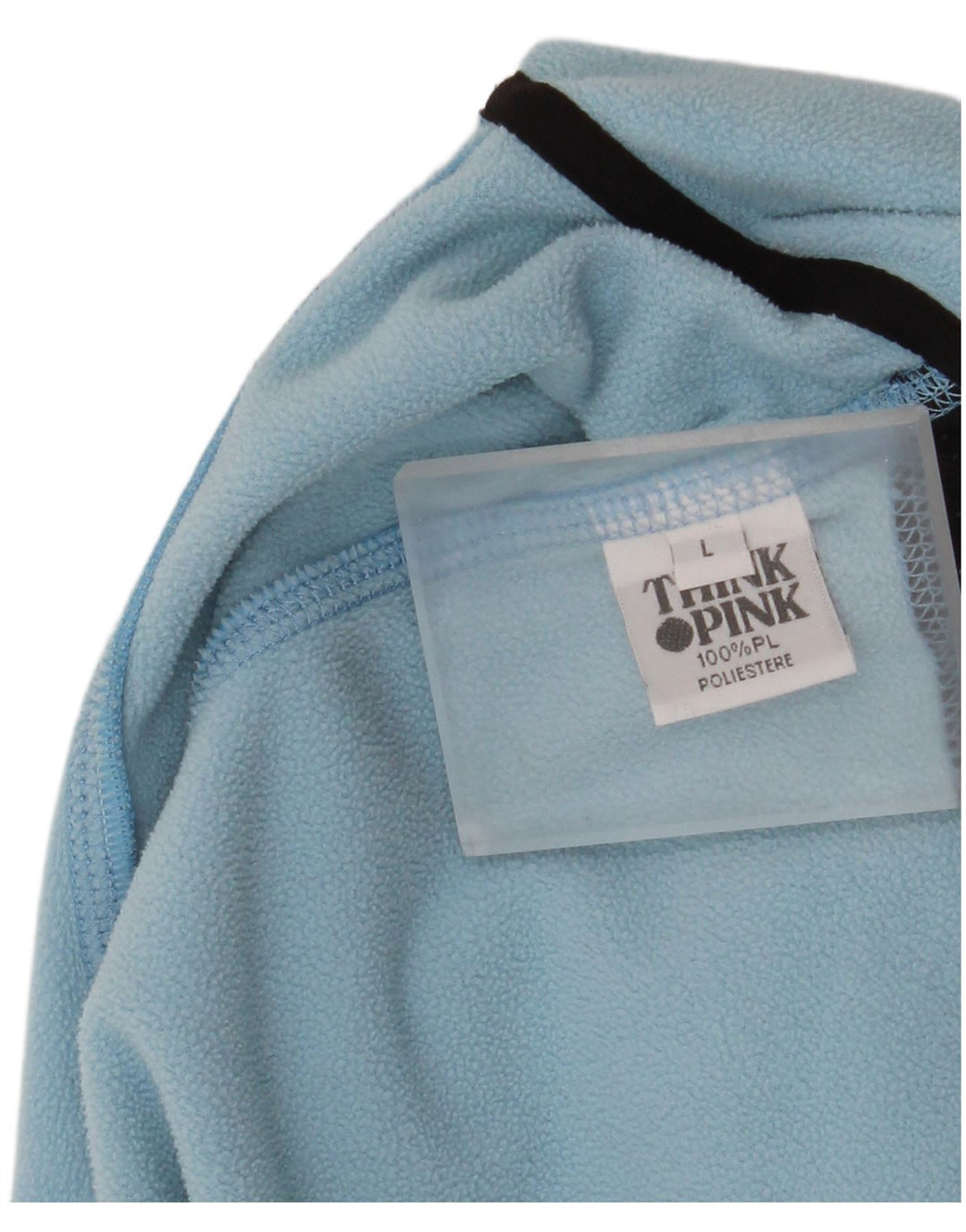 Bomber con cappuccio da donna Think Pink UK 16 grande poliestere blu