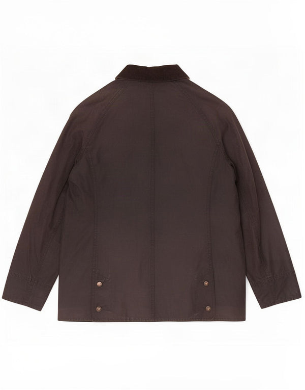 Giacca da donna in cotone cerato Barbour UK 10 piccola marrone