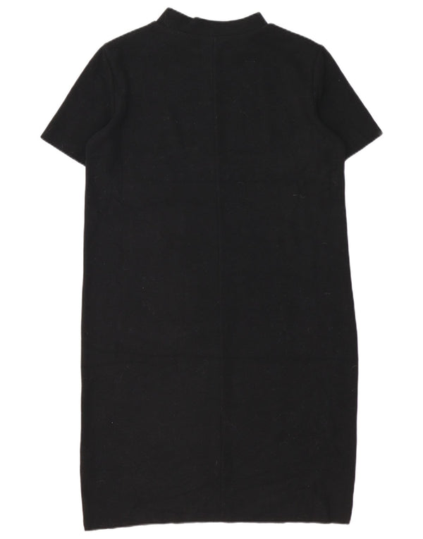 Abito T-shirt Trafaluc da donna Zara UK 14 cotone nero medio invernale