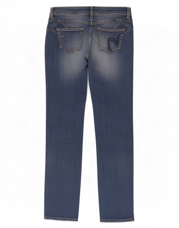 Jeans dritti Marks & Spencer da donna Per Una UK 8 piccoli W30 L29 blu
