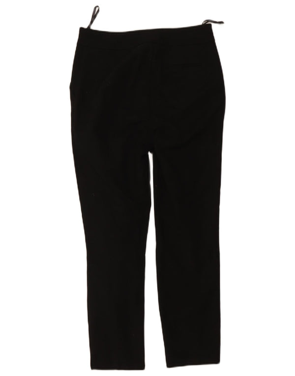 Pantaloni corti slim da donna Warehouse UK 8 piccoli W30 L25 cotone nero