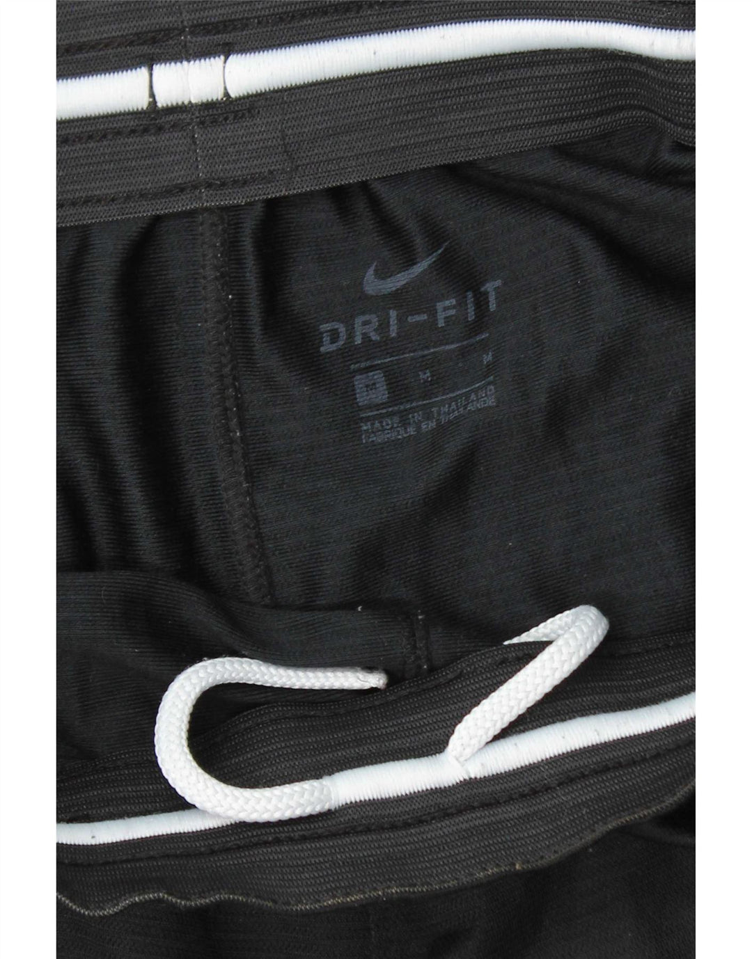 Pantaloncini sportivi Nike Dri Fit Graphic da uomo in poliestere nero medio