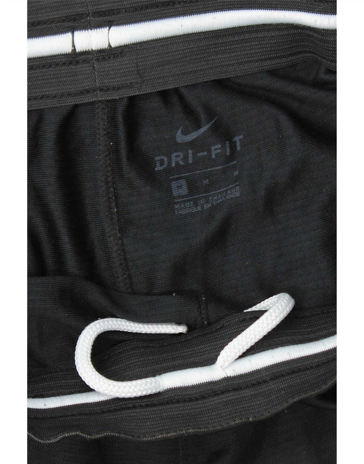 Pantaloncini sportivi Nike Dri Fit Graphic da uomo in poliestere nero medio