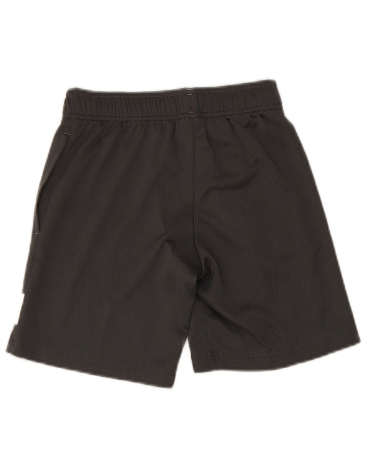 Pantaloncini sportivi Adidas Climacool da ragazzo 9-10 anni Poliestere color block grigio