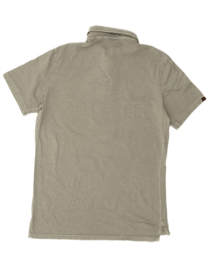 Polo da uomo Superdry grande in cotone verde