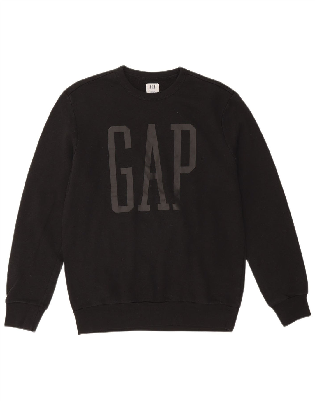 GAP Felpa grafica da uomo Maglione piccolo cotone nero