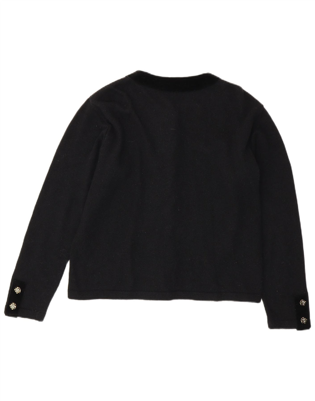 Maglione cardigan da donna Fausta UK 14 medio nero