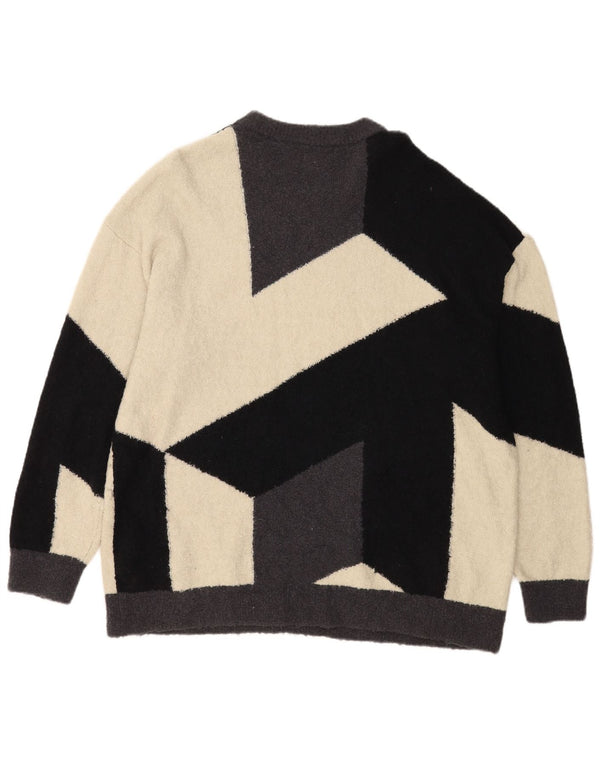 Maglione maglione con scollo a barca autografo da uomo Marks & Spencer 2XL bianco sporco