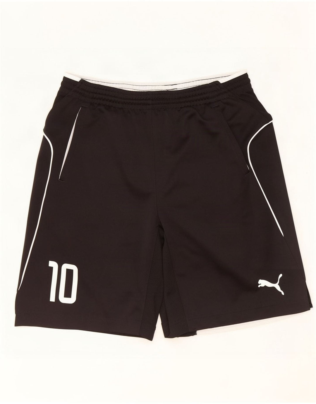 Pantaloncini sportivi grafici da uomo Puma Medium Nero Poliestere