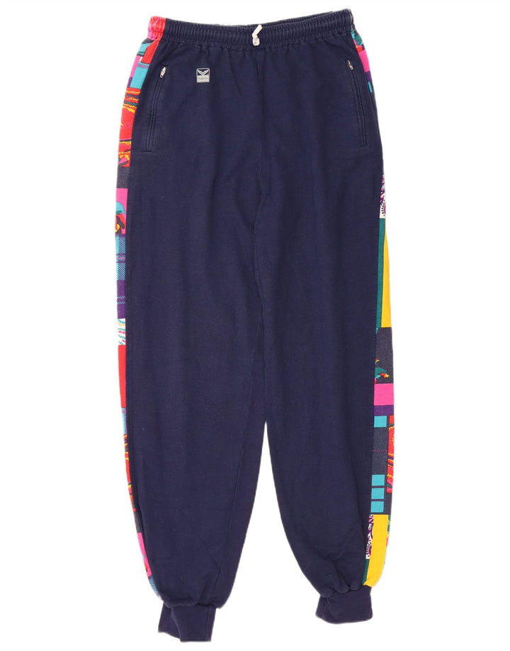 Tuta intera da donna TRIGEMA UK 14 cotone patchwork medio blu navy