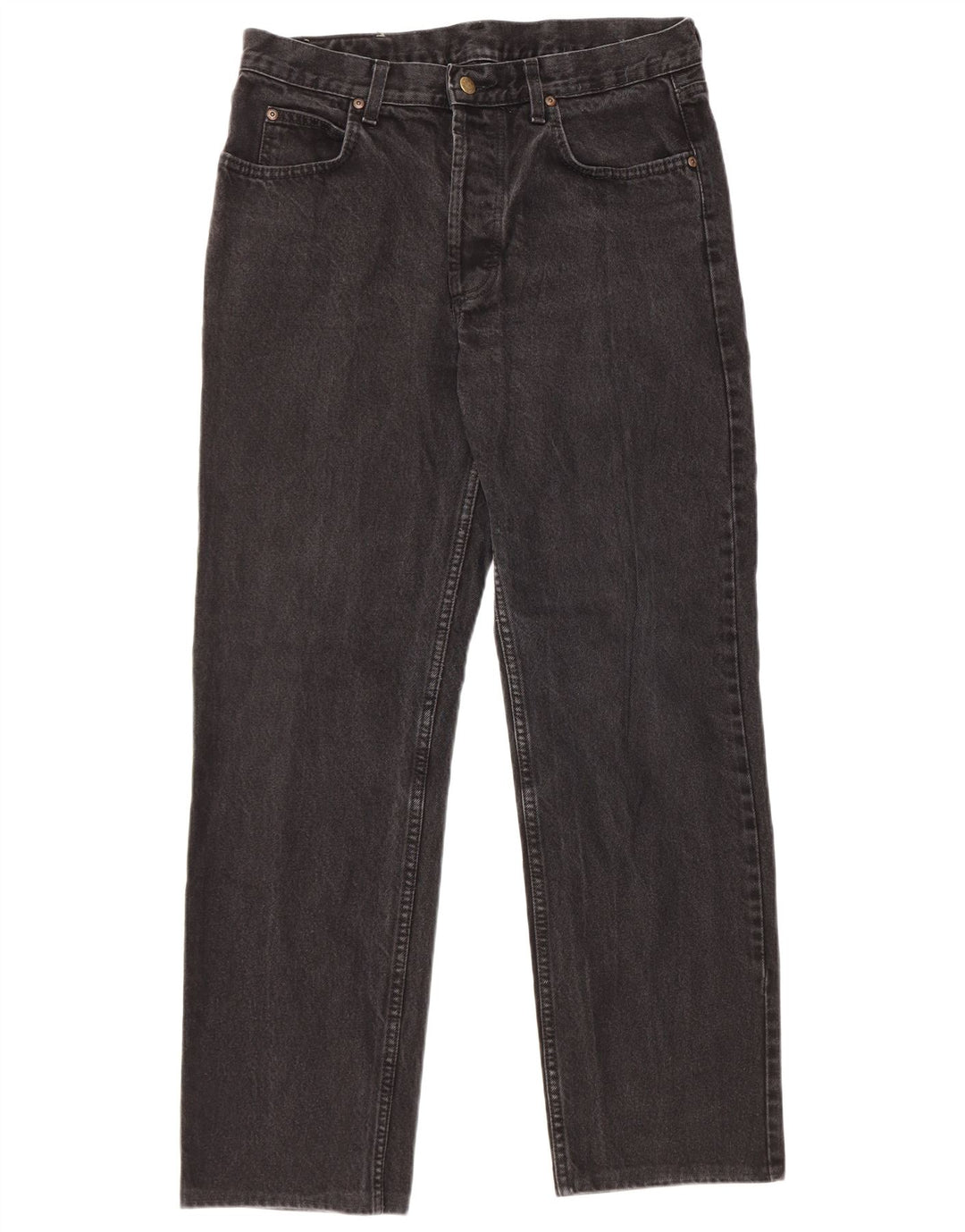 Jeans dritti Chicago da uomo Lee W34 L29 cotone nero
