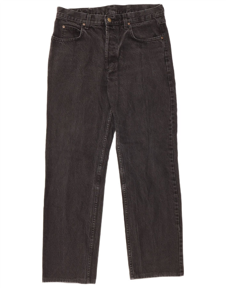Jeans dritti Chicago da uomo Lee W34 L29 cotone nero