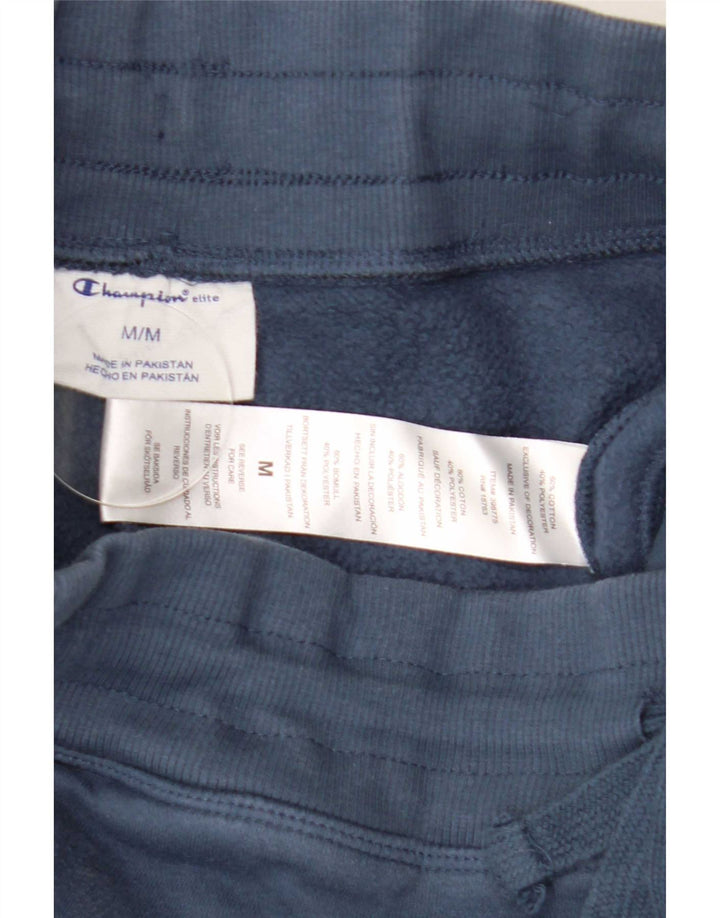 Pantaloni da tuta da uomo Champion in cotone blu medio