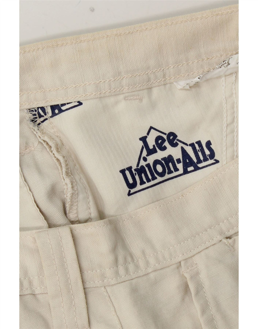 Pantaloni chino dritti da uomo LEE W36 L30 bianco sporco