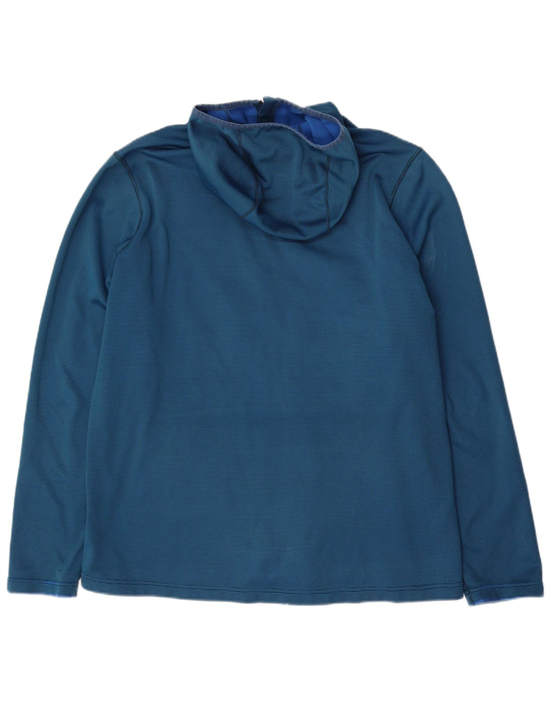 Maglione con cappuccio e zip da uomo MONTANE XL poliestere gessato blu