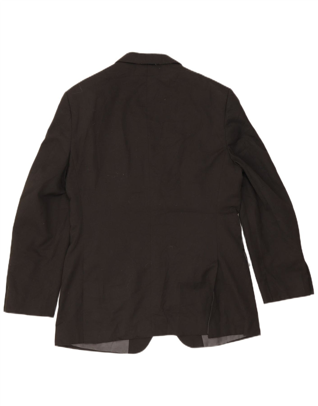 Giacca blazer a 2 bottoni da uomo Marks & Spencer UK 40 poliestere nero medio