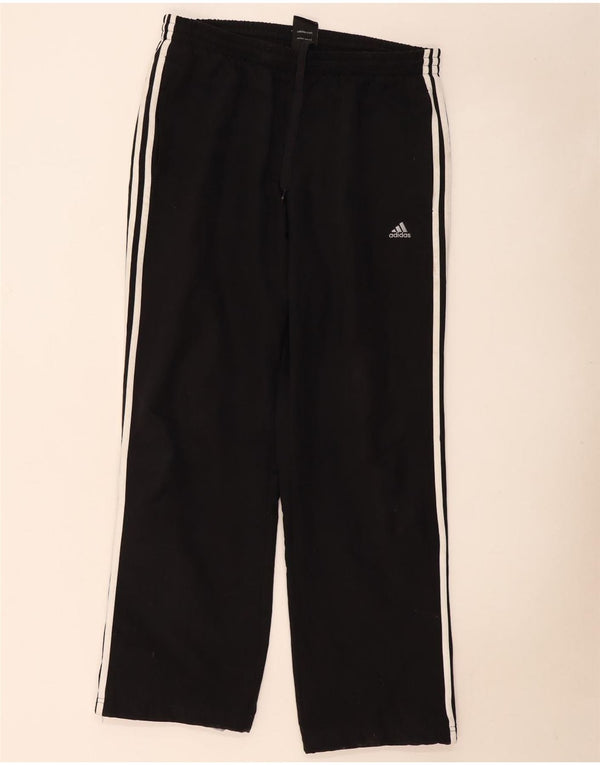 Pantaloni da tuta Adidas Clima 365 da uomo grandi in poliestere nero