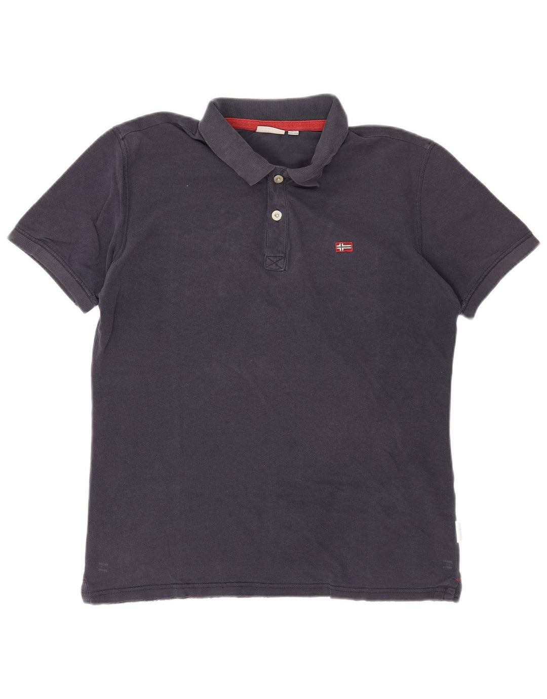 Polo da uomo Napapijri grande blu navy