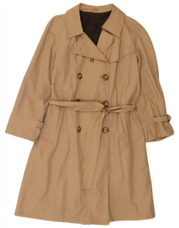 Trench vintage da donna IT 44 beige medio