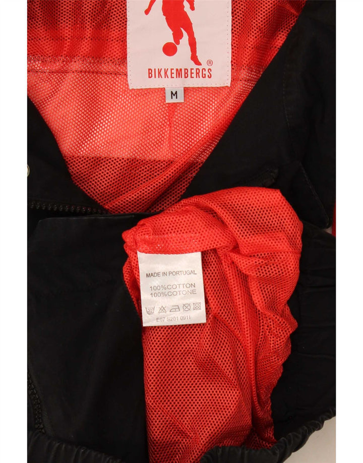 Giubbotto bomber da donna Bikkembergs UK 14 cotone color block nero medio