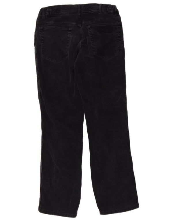 Pantaloni Wrangler da uomo Texas dritti in velluto a coste W34 L28 cotone blu navy