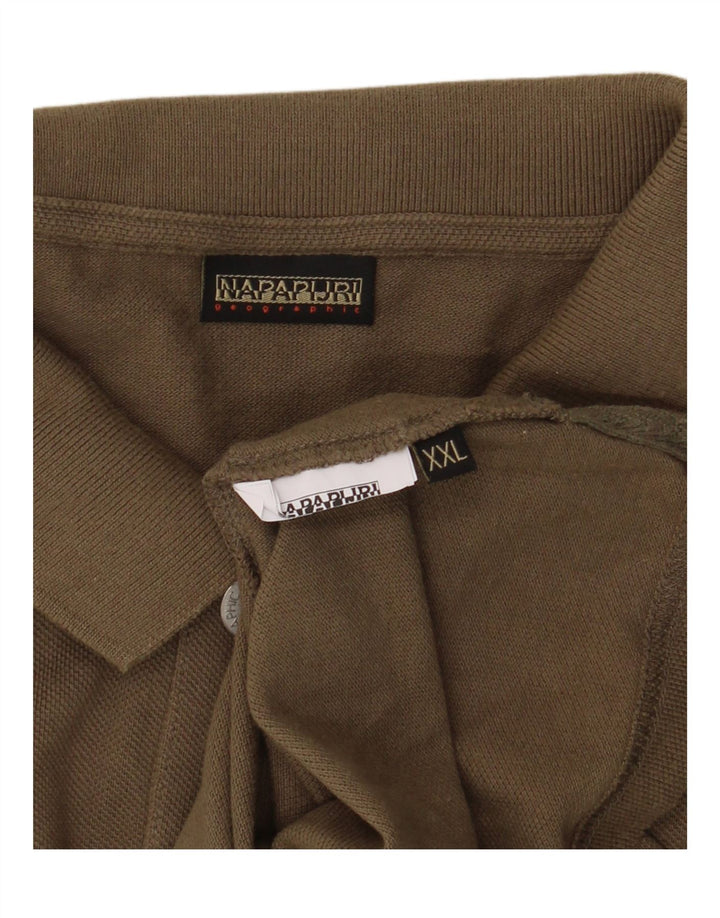 Polo da uomo Napapijri 2XL Cachi
