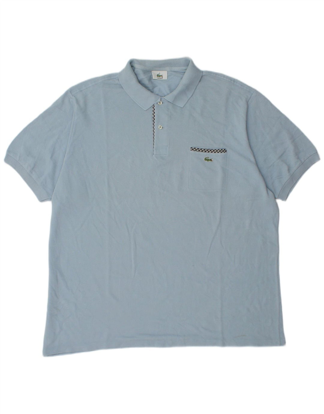 Polo da uomo Lacoste taglia 7 2XL cotone blu