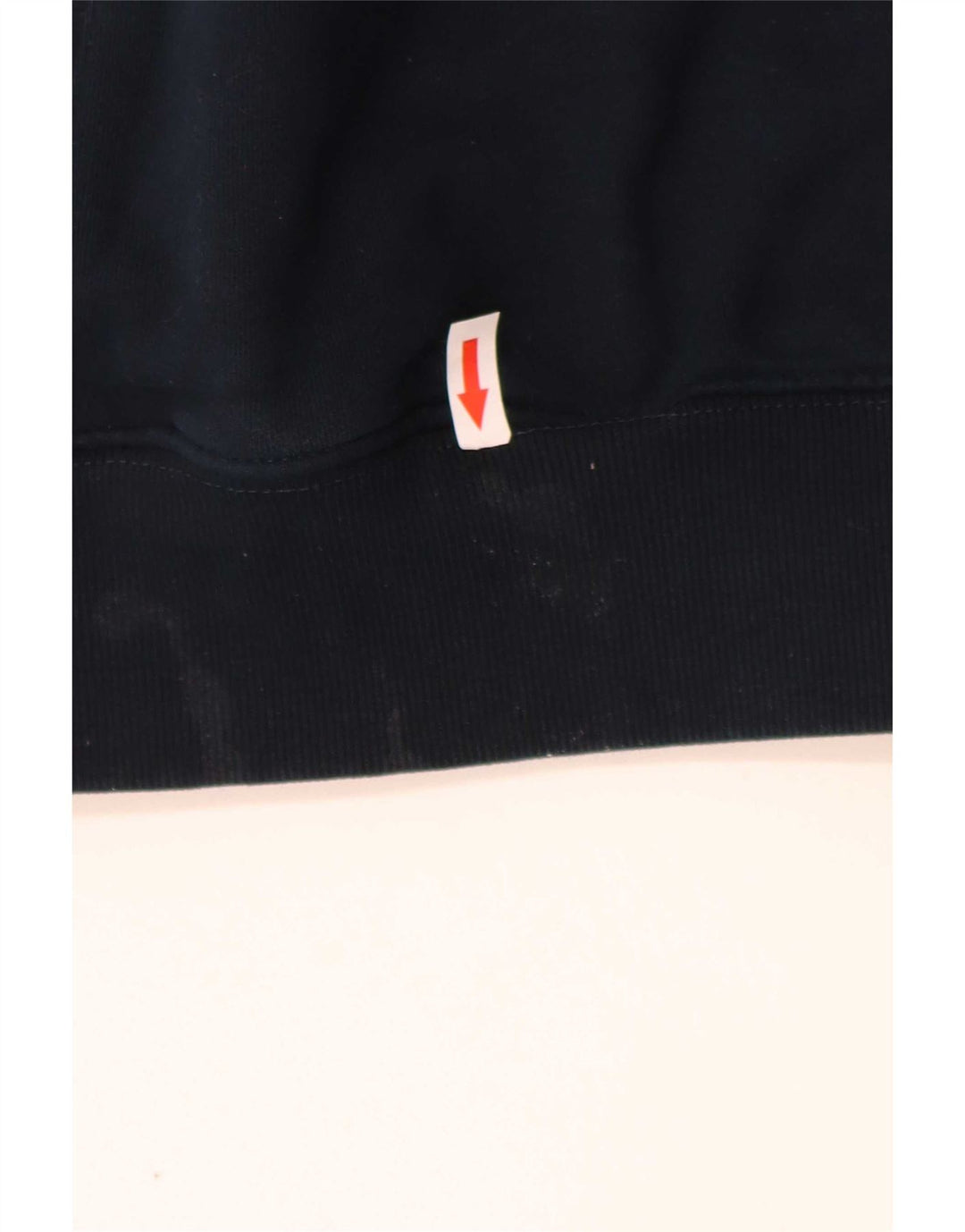 Felpa Marks & Spencer da uomo con vestibilità regolare con zip 1/4, blu navy medio