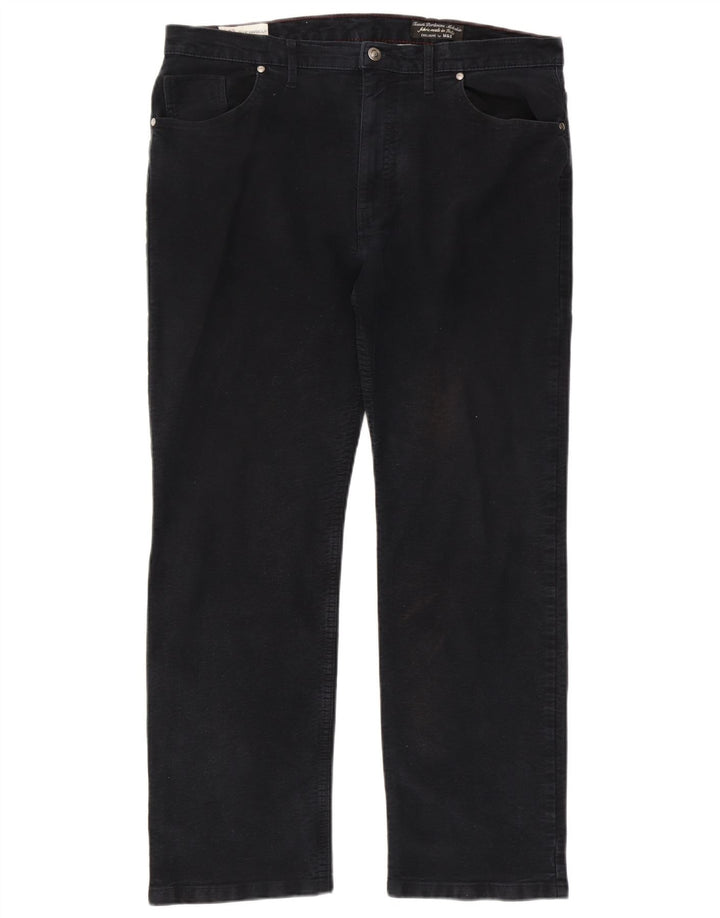 Pantaloni casual Marks & Spencer da uomo Blue Harbour W38 L29 Blu Navy
